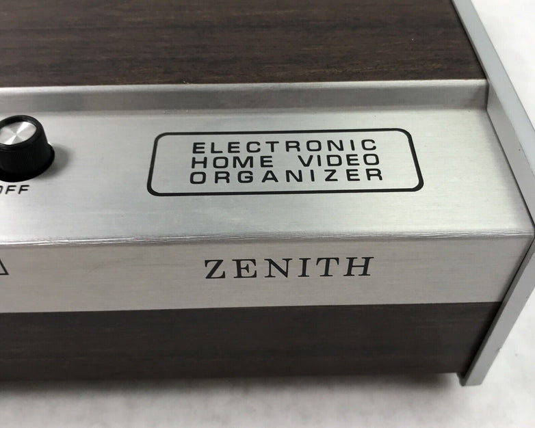 Zenith S10W2 Electronic Home Video Organizer