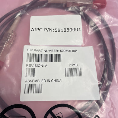 HP 509506-001 VOLEX 4GB 2M Fiber Channel Cable Lot Of 2