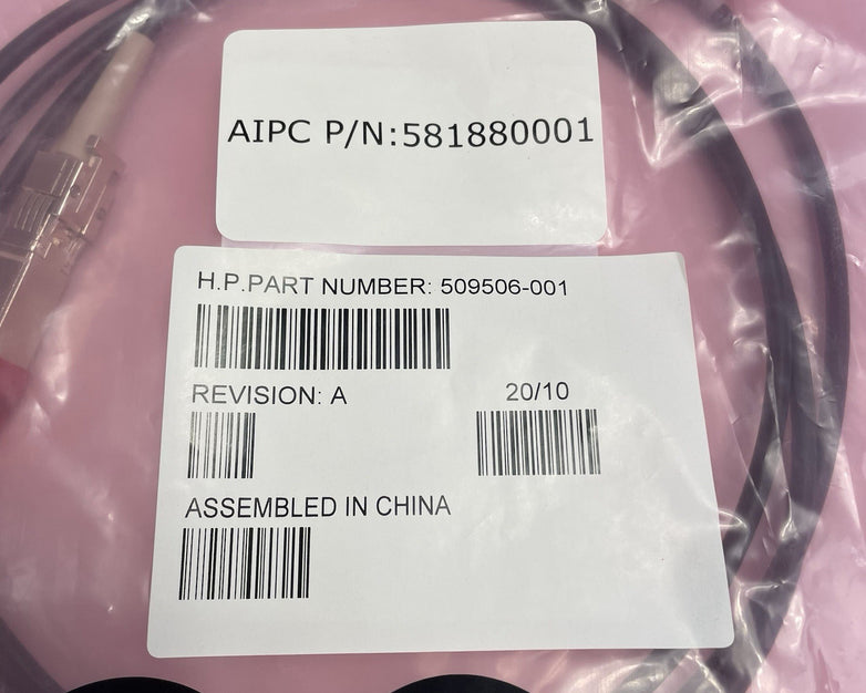 HP 509506-001 VOLEX 4GB 2M Fiber Channel Cable Lot Of 2