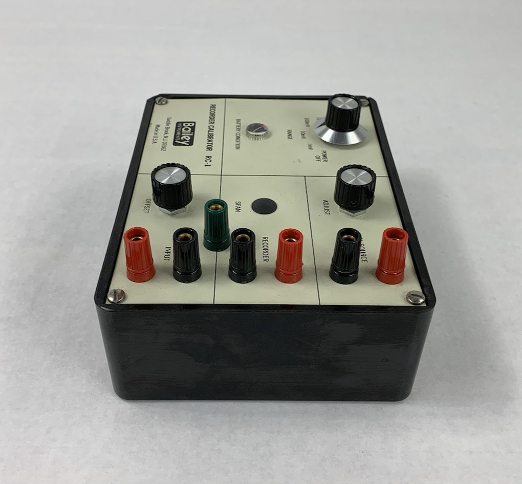 Bailey Instruments RC-1M Recorder Calibrator 1mV-1V Bailey RC1M Calibrator