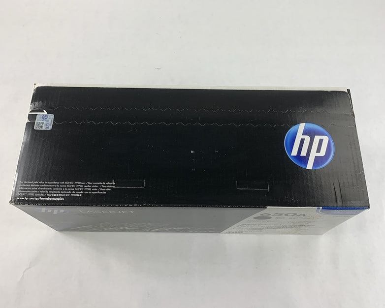 HP LaserJet 650A CE270A Black Toner Cartridge Exp: Feb 2015