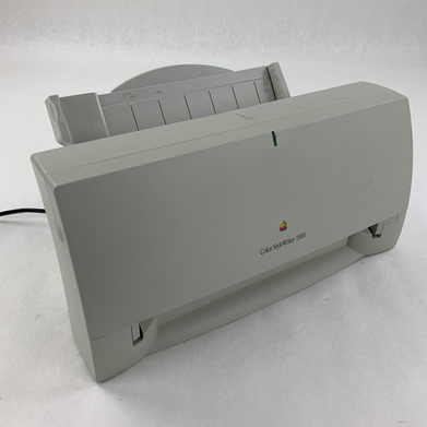 Apple M3374  Printer Vintage Color Style Writer 1500 Powers On W/ Power Supply
