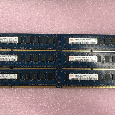 Hynix 6GB Kit 6x1GB 1Rx8 PC3-10600E-9-10-D0 Server RAM HMT112U7BFR8C