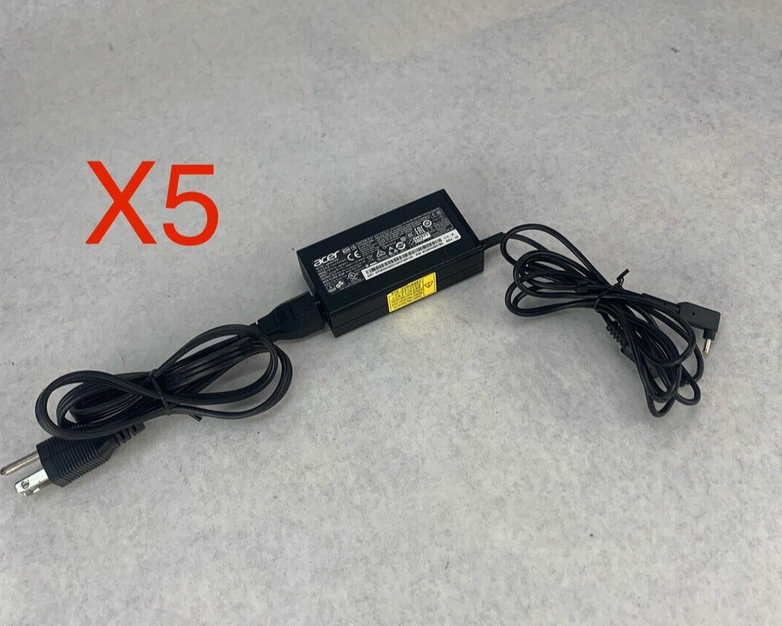Lot of 5 Acer ADP-65VH F AC/DC Adapter