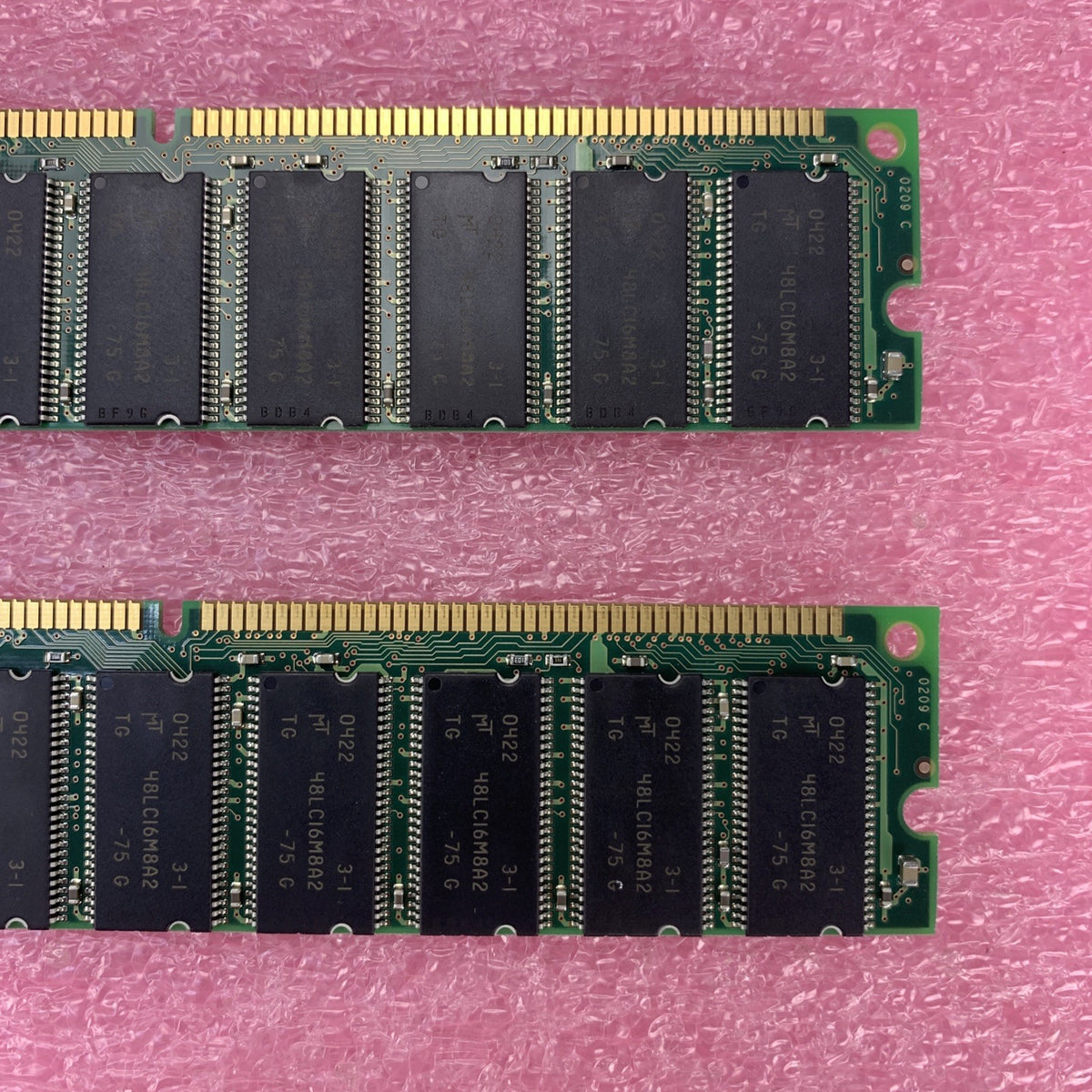 Micron 256MB SDR SDRAM PC-100 Server RAM MT18LSDT3272AG10EG3 - Lot of 26