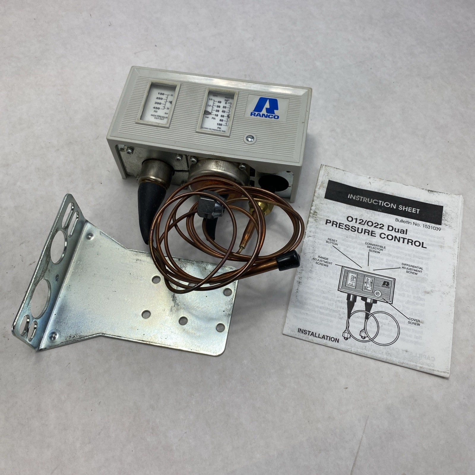 Ranco 012-1549 Dual Pressue Control With Flare Nut Connectors5
