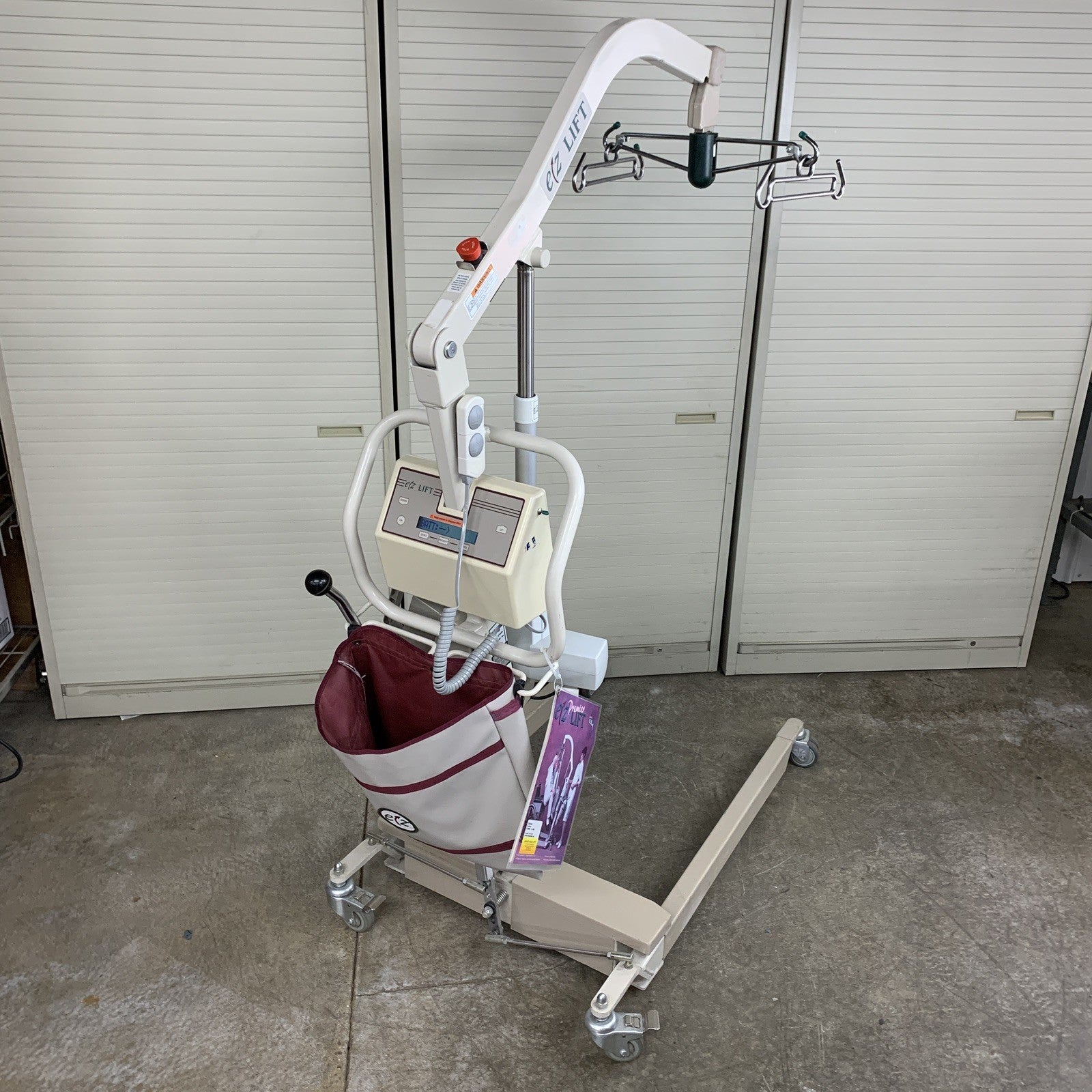 EZ Way 598 EZ Lift Patient Positioner W/ Battery No Charger