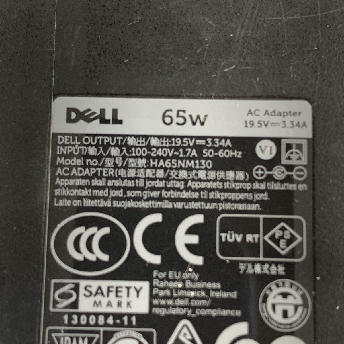 Dell HA65NM130 65W AC 19.5V 7.4mm AC Adapter - Power Cord Included Lot of 66