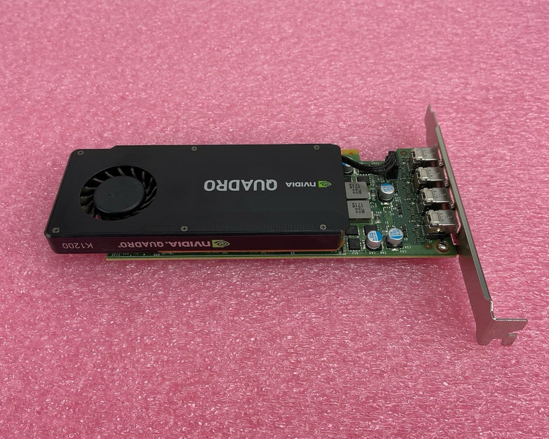 Nvidia Quadro K1200 4GB GDDR5 4x miniDP PCI-e GDDR5 Graphics Card