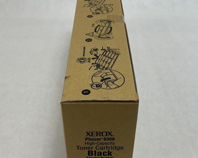 Xerox Phaser 6360 High-Capacity Black Toner Cartridge (Lot of 3)