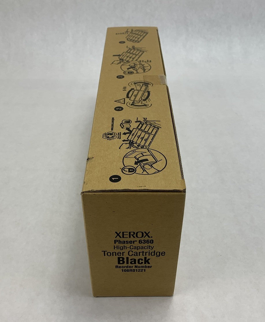 Xerox Phaser 6360 High-Capacity Black Toner Cartridge (Lot of 3)