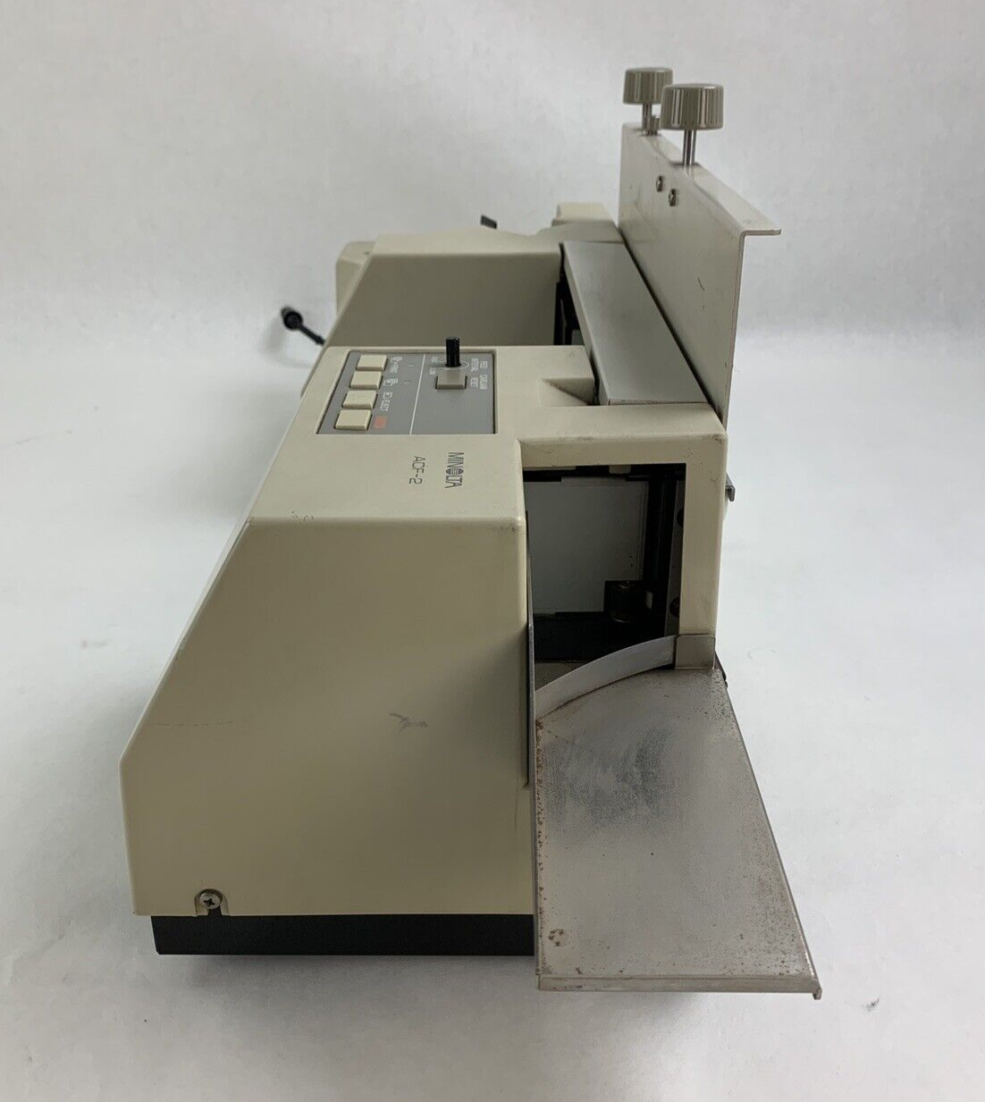 Minolta ACF-2 Microform Scanner Roll Film Carrier W/ Lens from Minolta RP 609Z