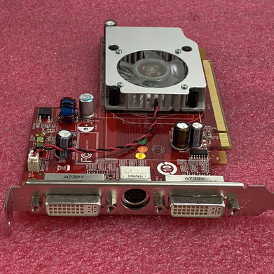PCI-E Video Graphics Card Model V103 109-B16931-00C DVI S-Video Radeon HD 2400XT