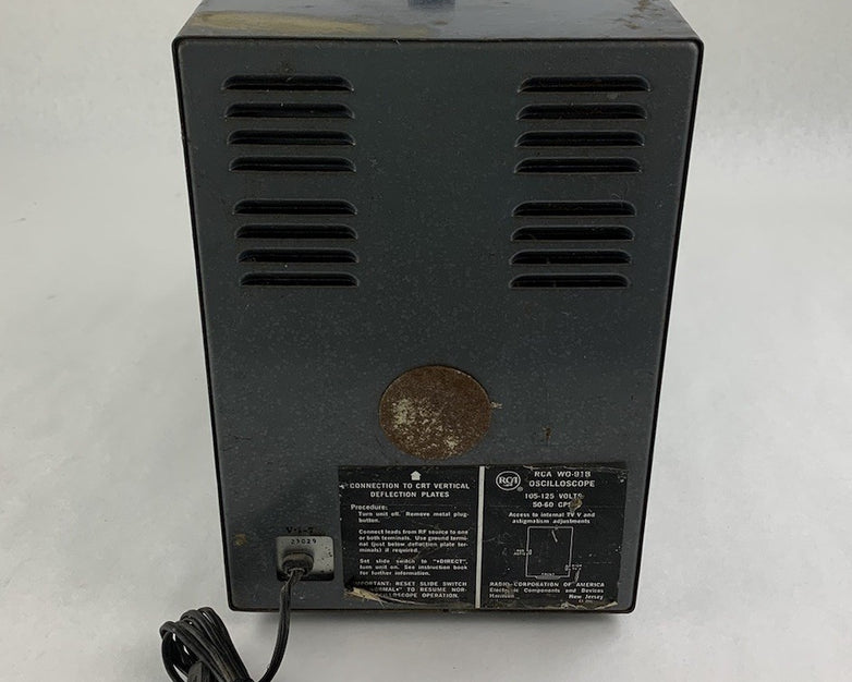 RCA WO-91B Oscilloscope - Parts or Repair