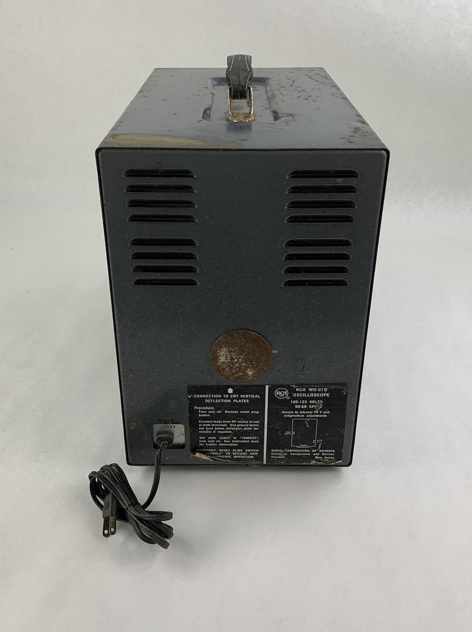 RCA WO-91B Oscilloscope - Parts or Repair