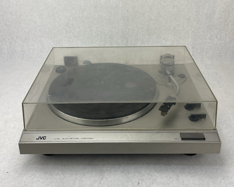 JVC L-A11 Belt Drive Turntable Auto Return Made in Japan Tested & Working