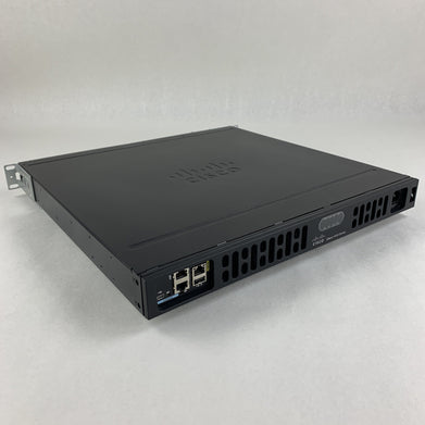 Cisco ISR4331/K9 Router Tested Reset W/ IPBase SecurityK9 License Rack Ears