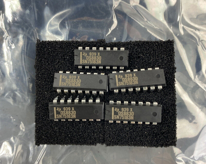 Texas Instruments DS8830 TI 75183N IC Vintage 14-Pin DIP