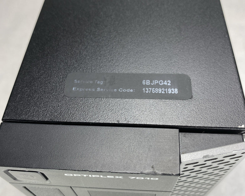 Dell OptiPlex 7020 SFF Intel Core i5-4590 3.30GHz 4GB RAM DVDRW No HDD OS READ