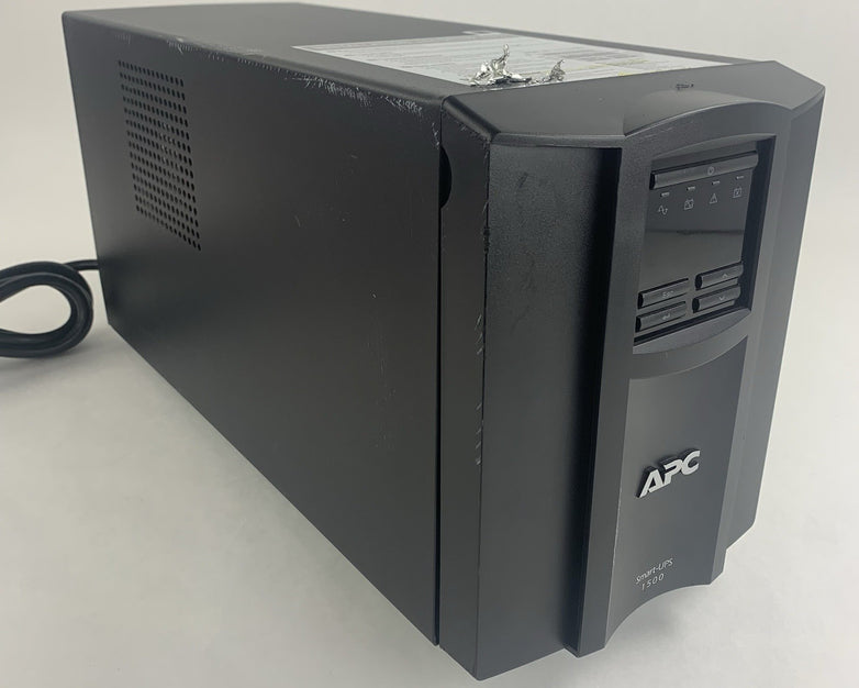 APC Smart-UPS SMT1500 LCD 1000W 1500VA 120V Tested Missing Screw No Battery
