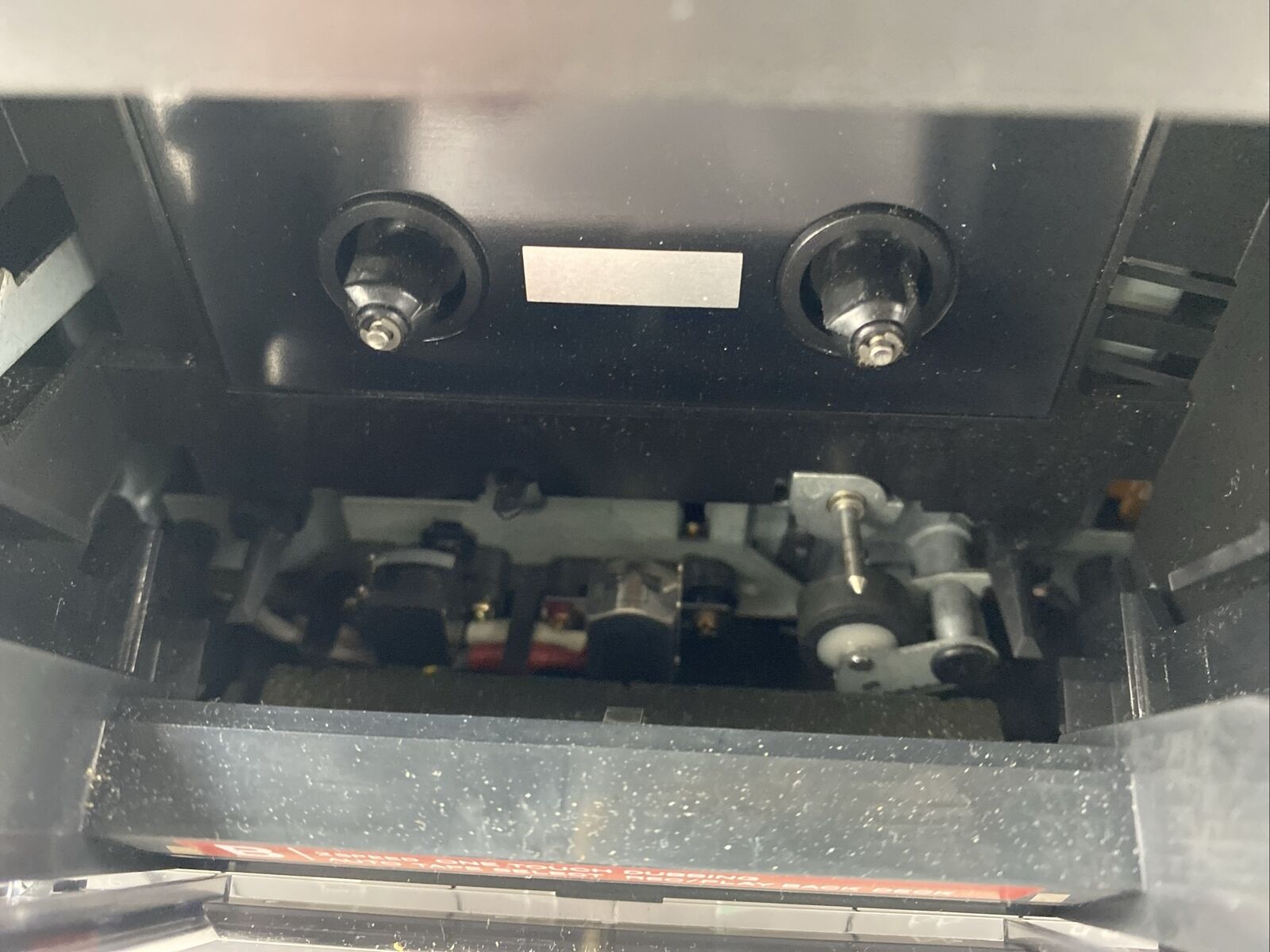 JVC KD-W55J Stereo Double Cassette Tape Deck 20W Dubbing FOR PARTS or REPAIR