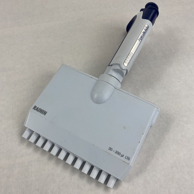 Rainin Pipet-Lite XLS L-200 20-200 uL LTS 12-Channel Pipette