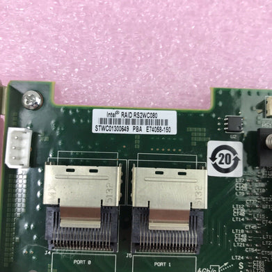 Intel RS2WC080 SATA 3Gb/s/SAS 6Gb/s PCle 2.0x8 RAID