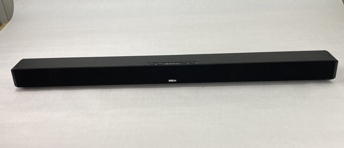 RCA RTS7110B-2 Wireless Home Theater Sound Bar Power Tested No Remote/Power Cord