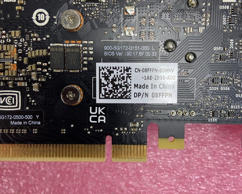 PNY Nvidia Quadro T1000 4GB GDDR6 PCIe x16 Mini DP x4 Low Profile Graphics Card