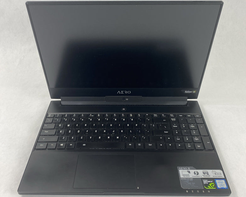 Gigabyte Aero 15WV8 15.6" Core i7-8750H 2.20 GHz 16GB RAM GTX 1060 No HDD No OS