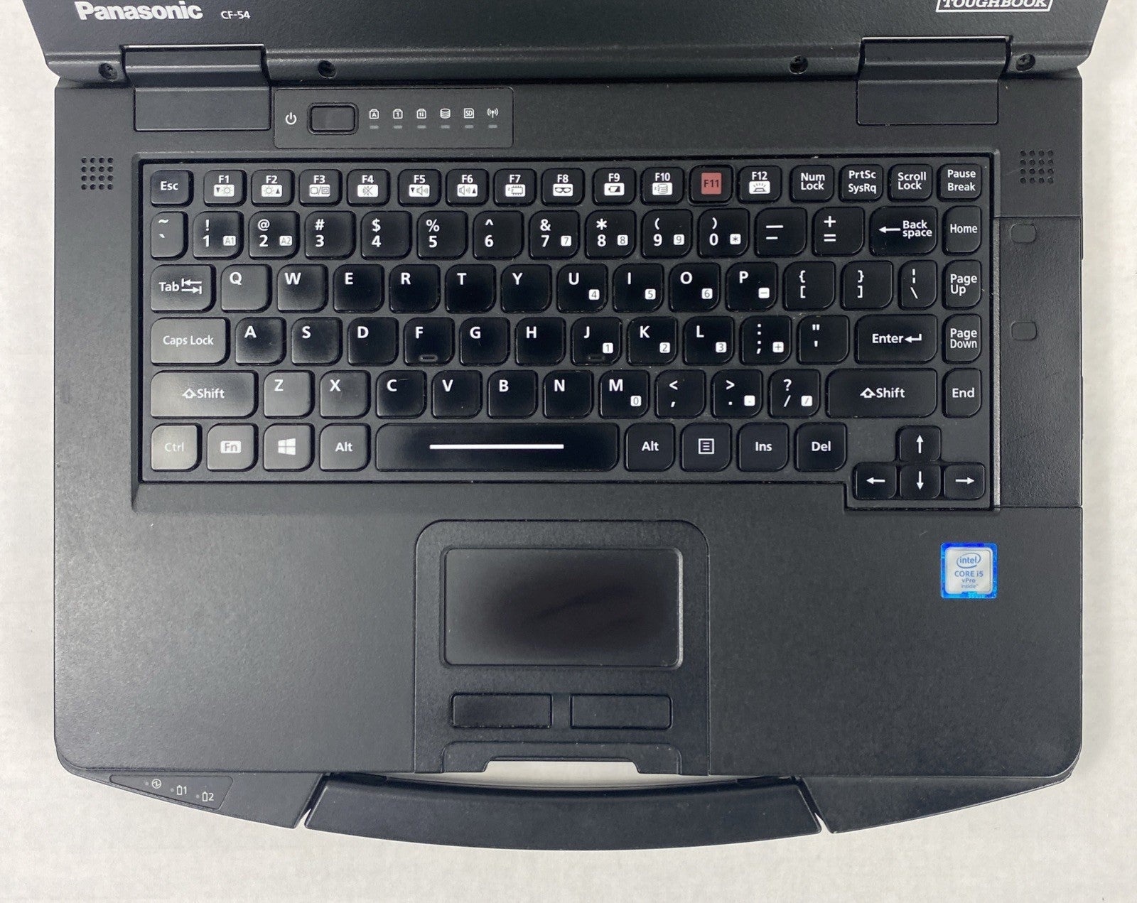 Panasonic Toughbook CF-54 14" Touch i5-6300U 2.4GHz 8GB RAM No Battery No HDD/OS