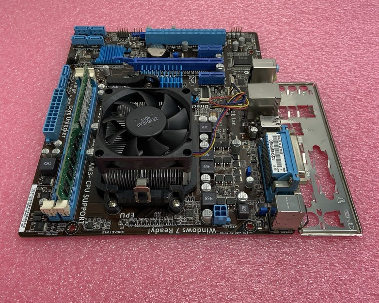 ASUS M5A78L-MLX PLUS Motherboard AMD Sempron 145 2.8GHz 2GB RAM w/Shield
