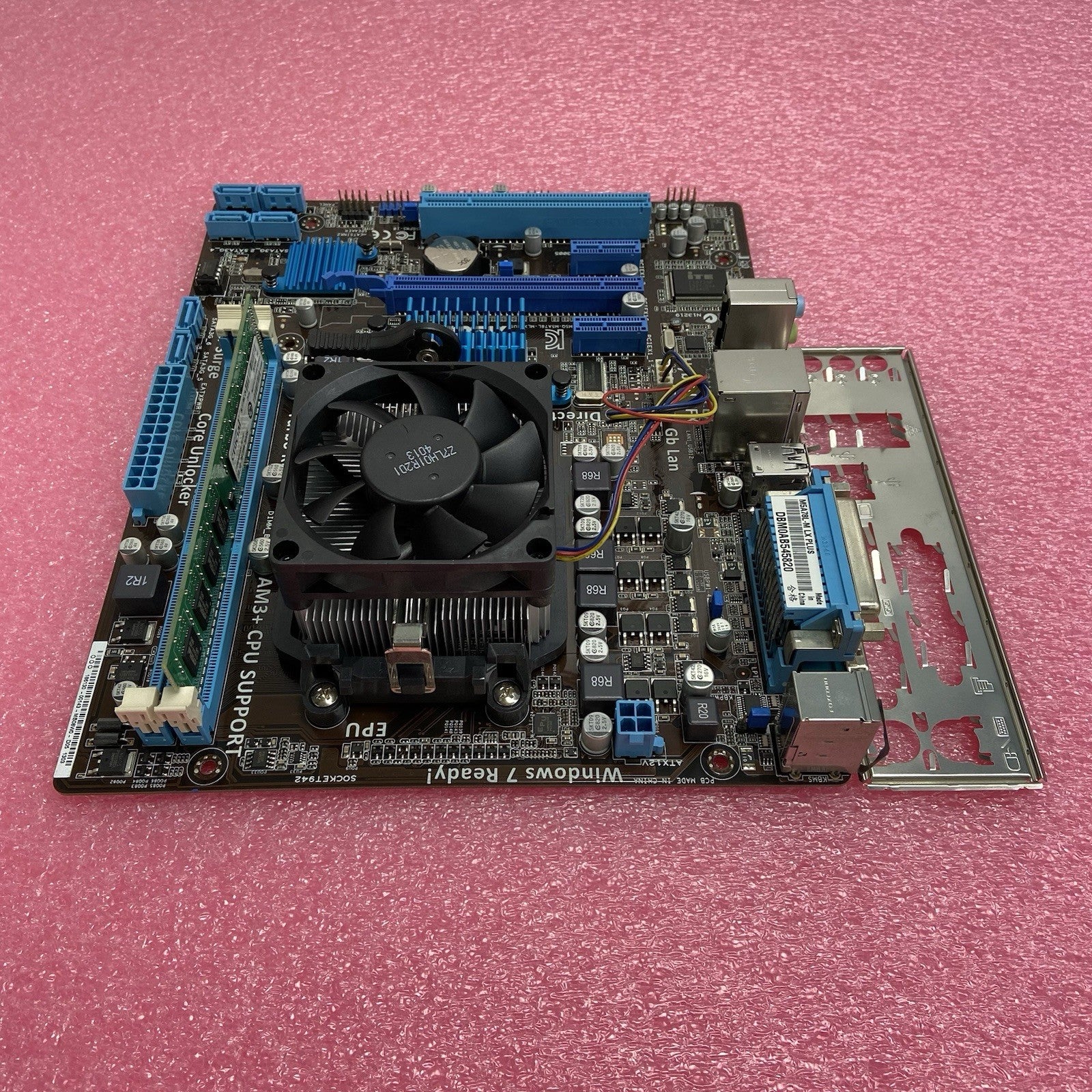 ASUS M5A78L-MLX PLUS Motherboard AMD Sempron 145 2.8GHz 2GB RAM w/Shield3