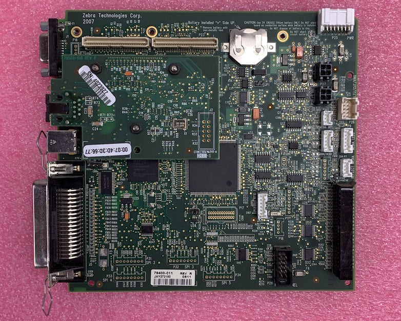 Zebra 79400-011 Rev R Main Logic Board for ZM400 Printer