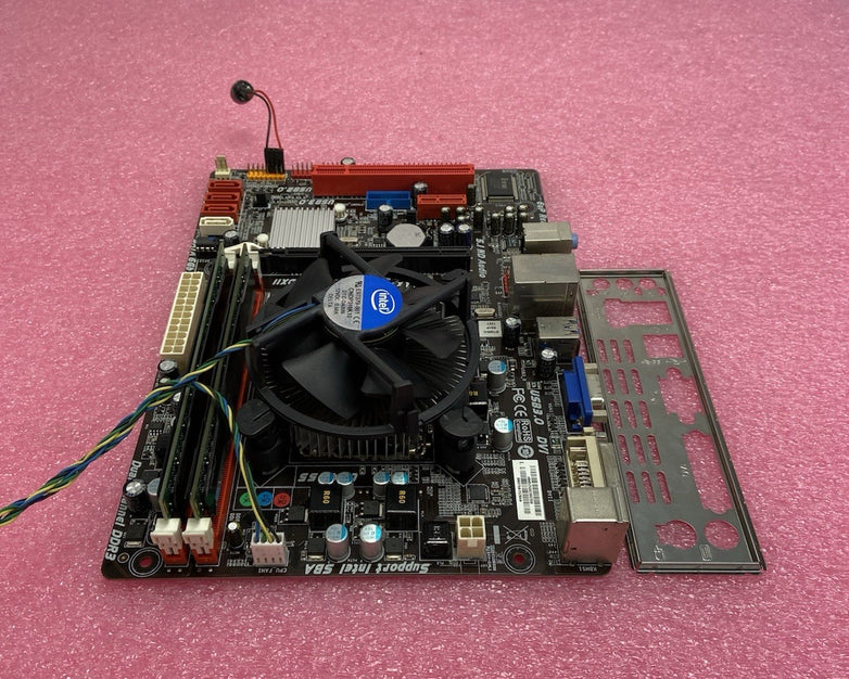 BioStar B75MU3B Motherboard Intel Pentium G860 3GHz 8GB RAM w/IO