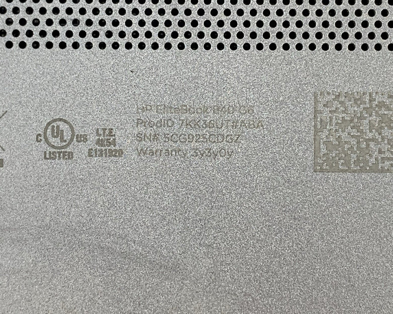 HP EliteBook 840 G6 14" Laptop i7-8665U 1.9 GHz 32 GB RAM No SSD/OS/AC