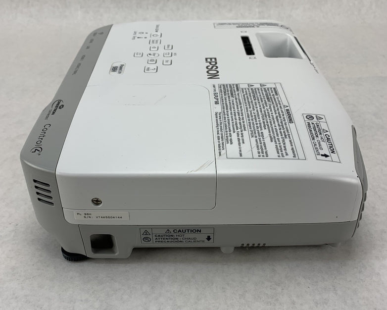 Epson PowerLite 98H H687A LCD Lamp Projector 1803 Lamp Hours - No Remote