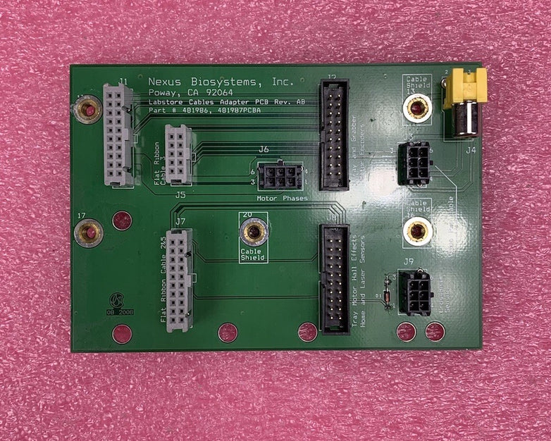 Nexus BioSystems 481986 PCB - Rev. AB Circuit Board