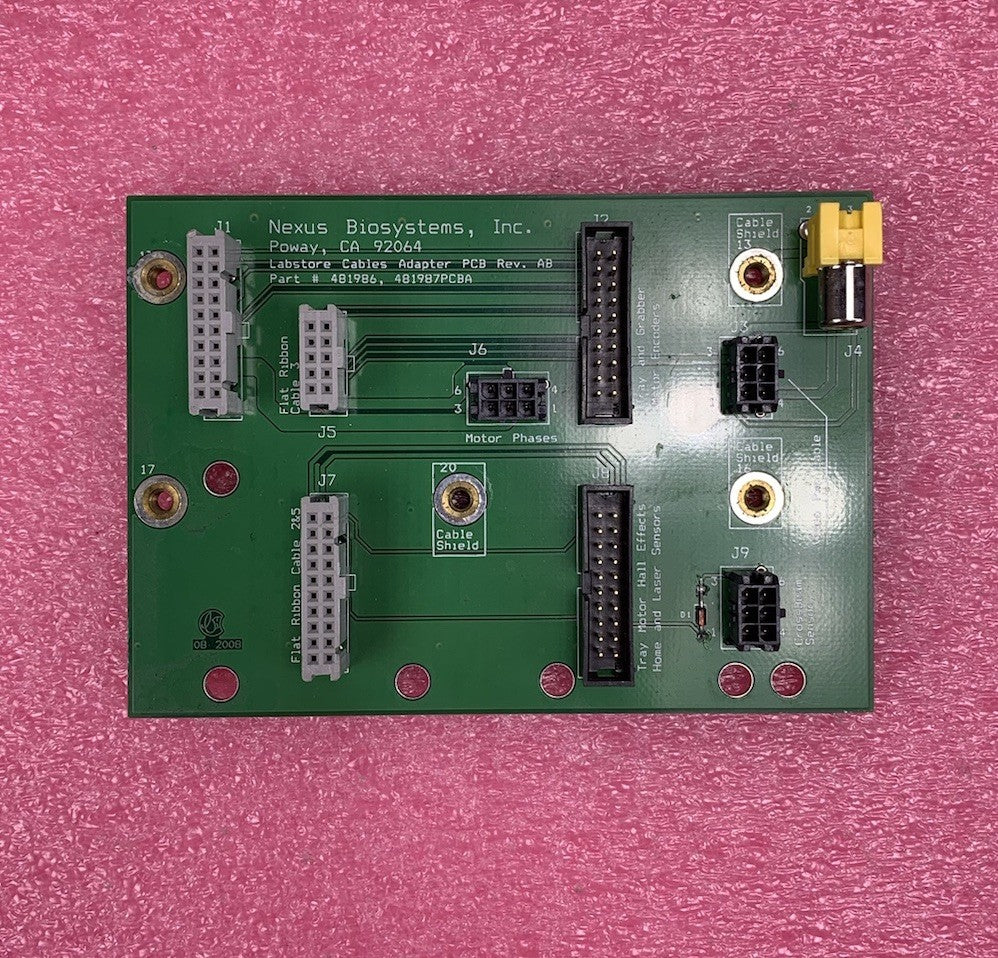 Nexus BioSystems 481986 PCB - Rev. AB Circuit Board