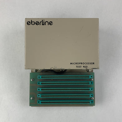 Eberline Micro Processor Test Bed With Corcom 6J4 6A - For Parts Or Repair