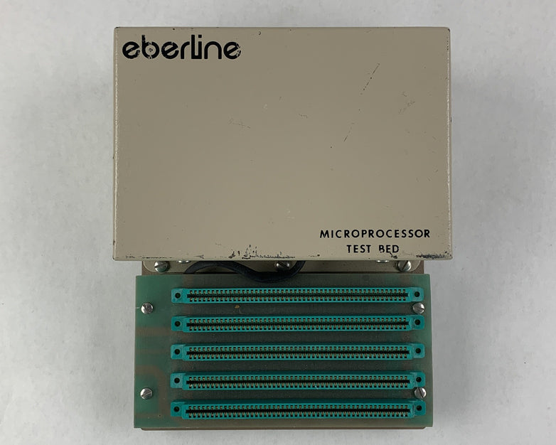 Eberline Micro Processor Test Bed With Corcom 6J4 6A - For Parts Or Repair