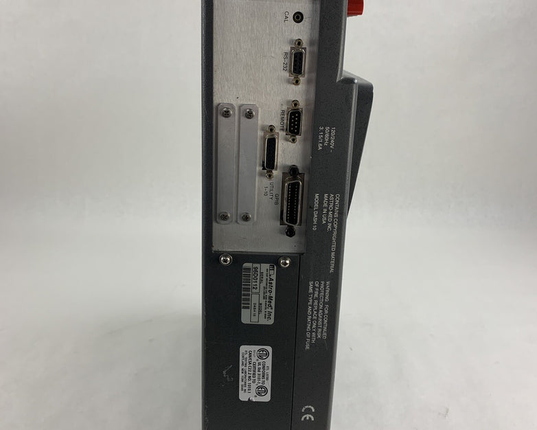 Astro-Med Dash 10 250v RMS Data Logger Powers On