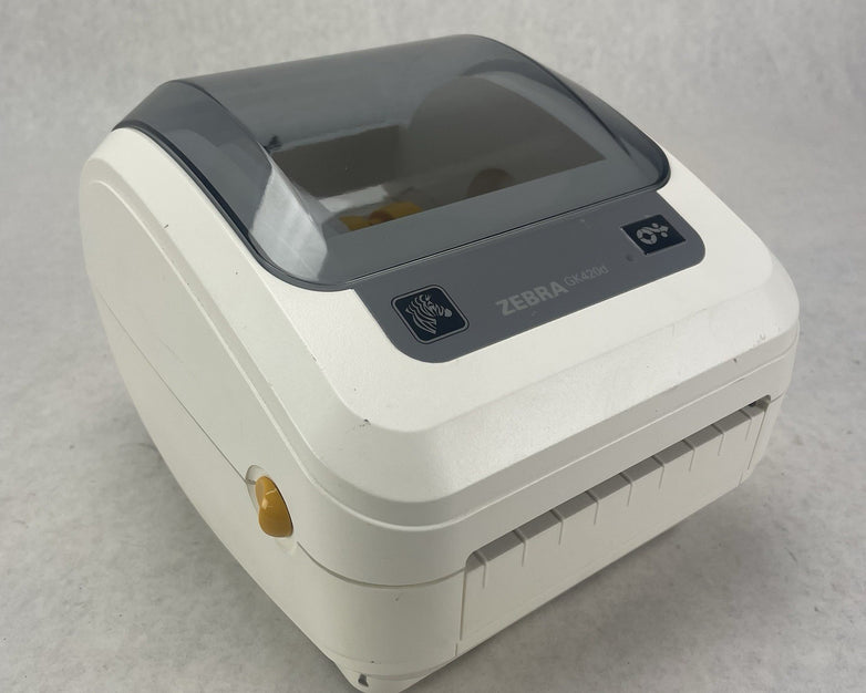 Zebra GK420d GK42-202210-000 Thermal Label Printer Tested 159pgc No Power Supply