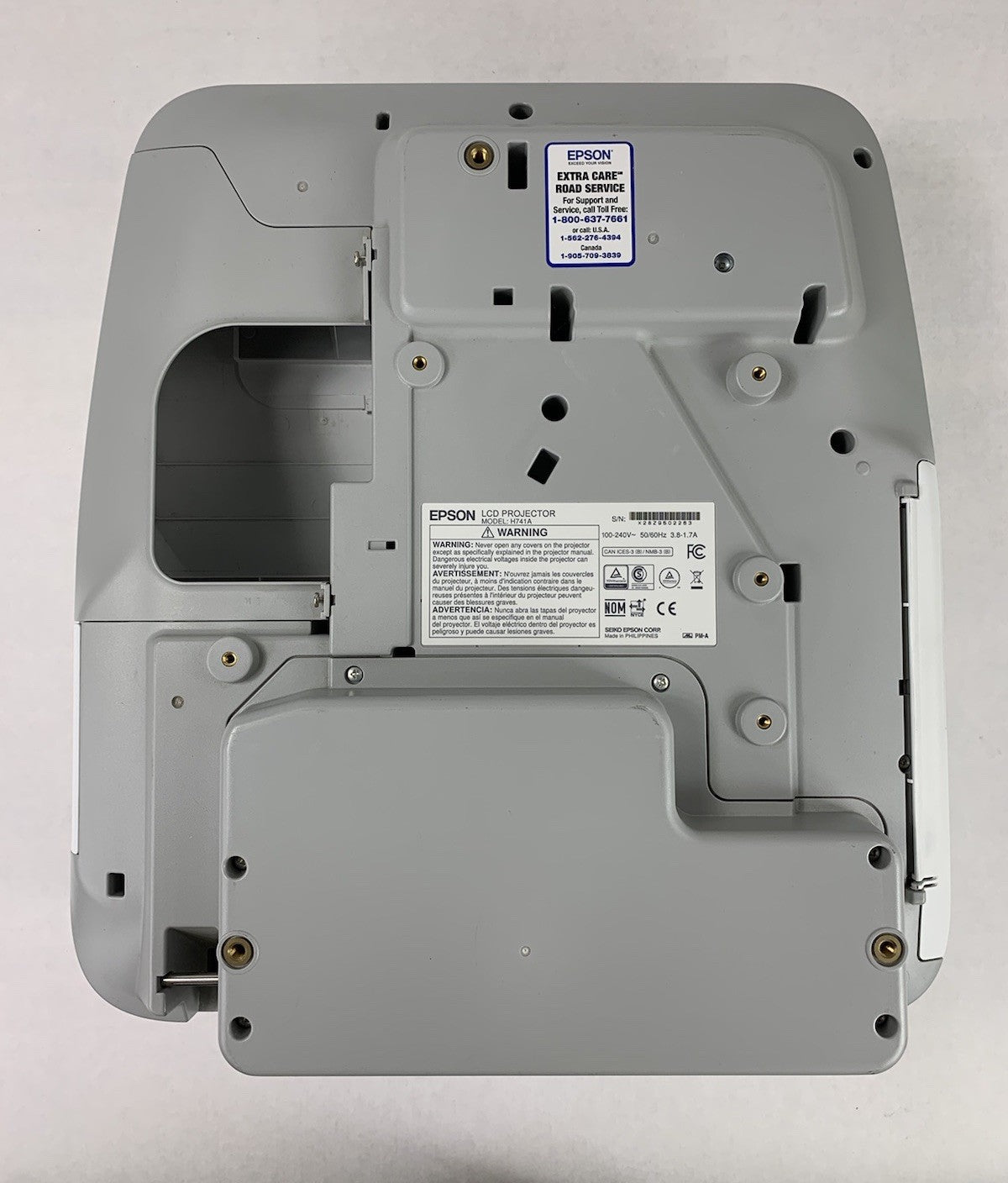 Epson H741A BrightLink 685Wi LCD Projector 2755 Lamp Hours