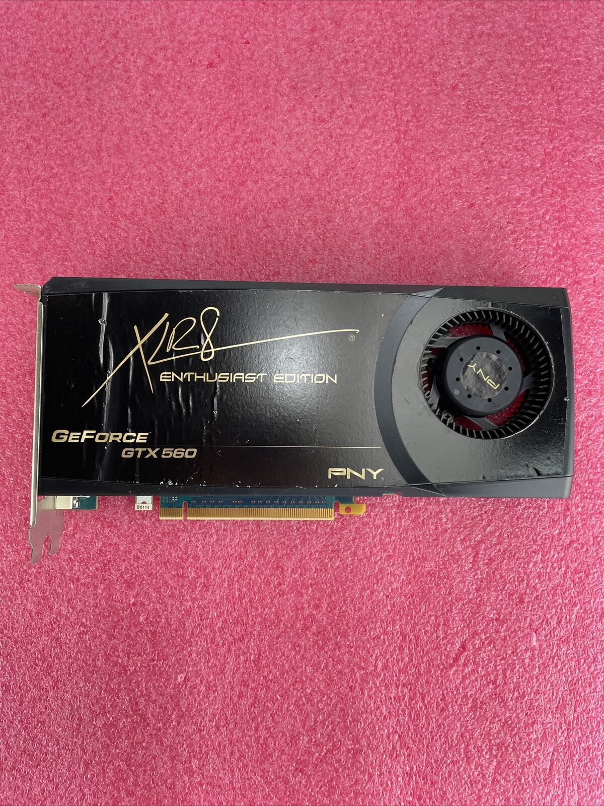 PNY Nvidia GeForce GTX 550 1GB GDDR5 PCIe Graphics Card Enthusiast ED