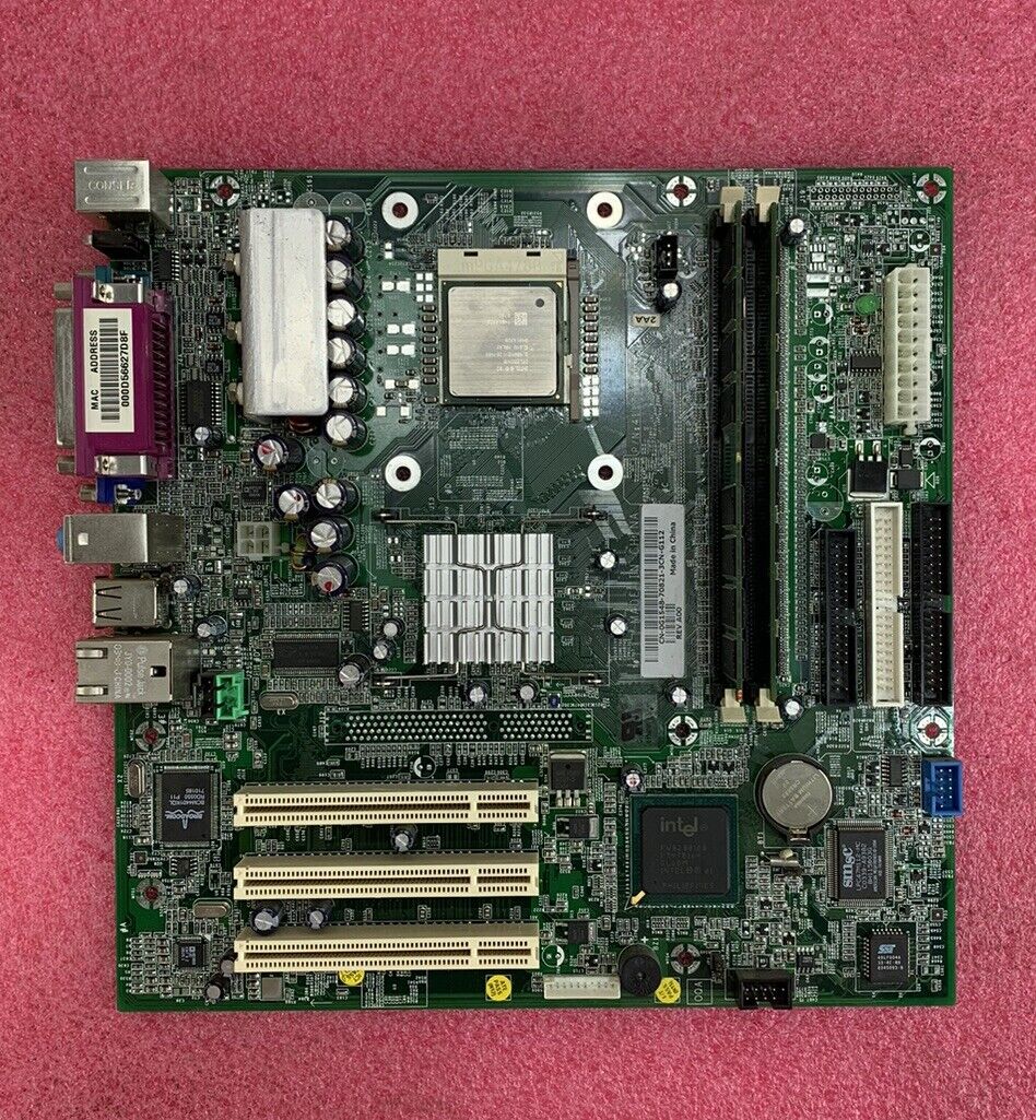 Dell Dimension 2400 MT Motherboard Intel Celeron 2.4GHz 768MB RAM No Shield