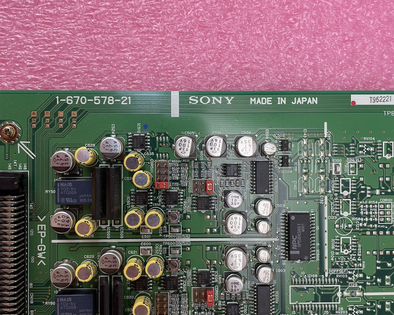 Sony DNW-A65 Betacam SX Player Board 1-670-578-21 APR-40C/APR-40F - Untested