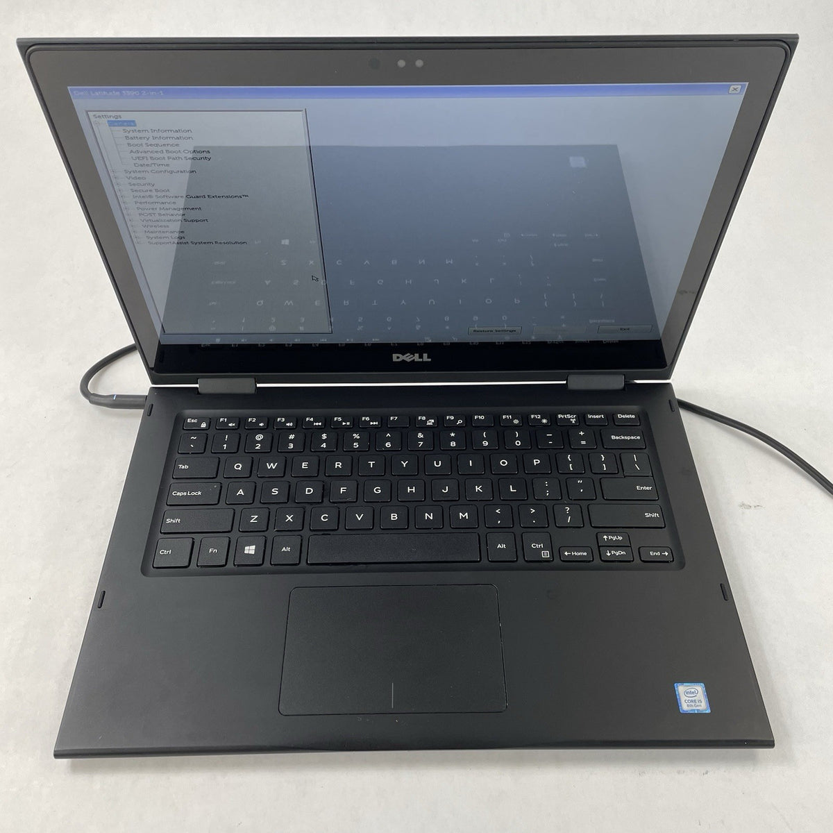 Dell Latitude 3390 13.3" i5-8350U 1.70 GHz 8 GB RAM No SSD/OS/AC/Batt2