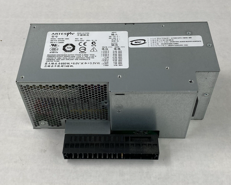 Artesyn 7000786-0000 IBM P/N: 97P2330 850W AC Power Supply