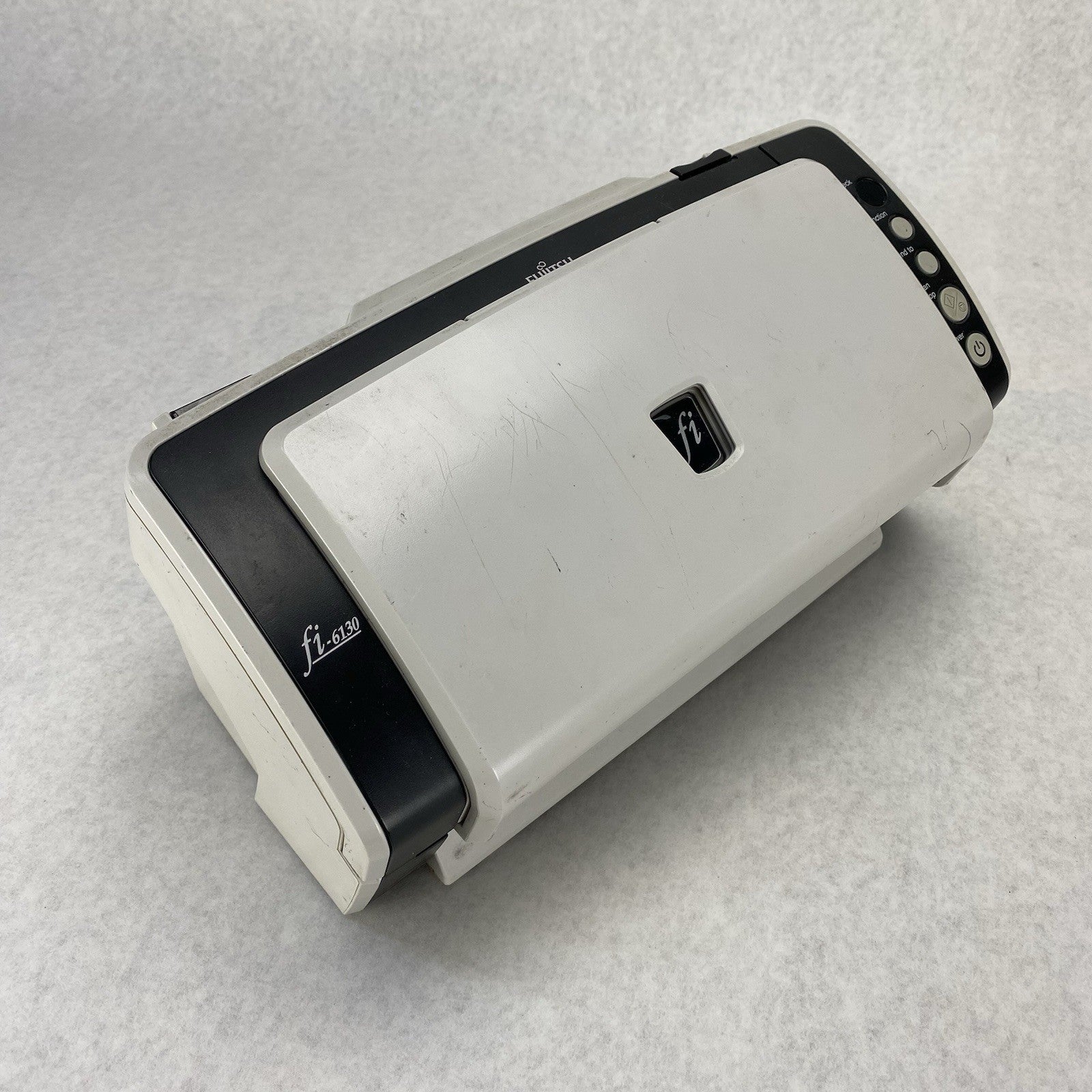 Fujitsu Fi-6130 Document Scanner No AC Adapter (Lot of 2) - Parts or Repair